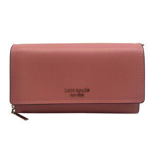 Kate Spade Blush Pink Spencer Flap Wallet